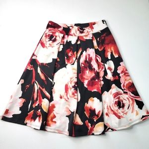 Floral Flowy Skirt